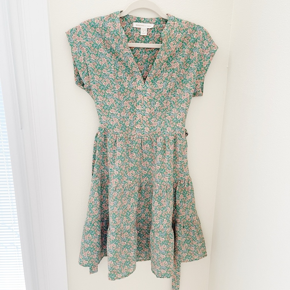 Monteau Floral Mini Dress